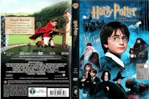Harry Potter e la pietra filosofale - dvd ex noleggio distribuito da Warner Home Video