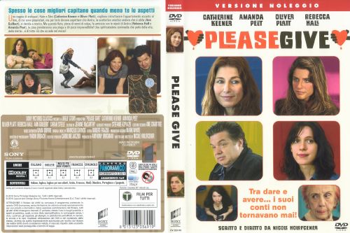 Please give - dvd ex noleggio distribuito da Sony Pictures Home Entertainment