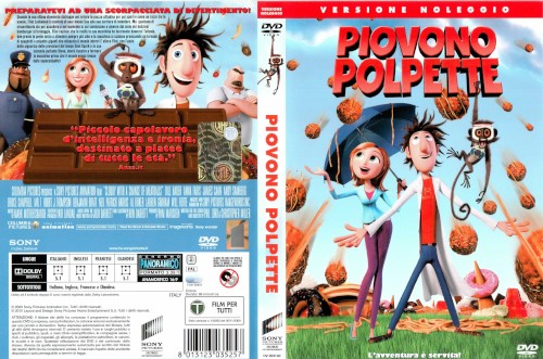 Piovono polpette - dvd ex noleggio distribuito da Sony Pictures Home Entertainment