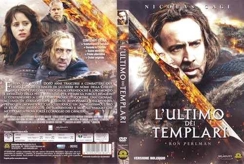 L'ultimo dei templari - dvd ex noleggio distribuito da Medusa Video