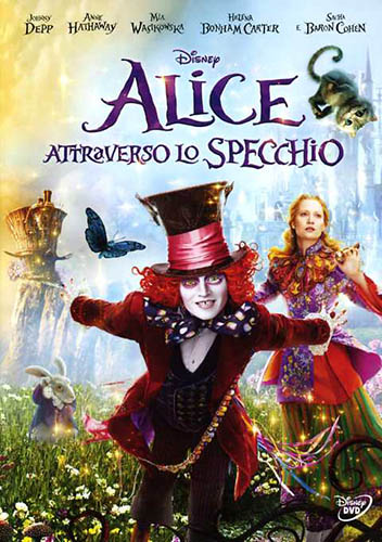 Alice attraverso lo specchio - dvd ex noleggio distribuito da Walt Disney