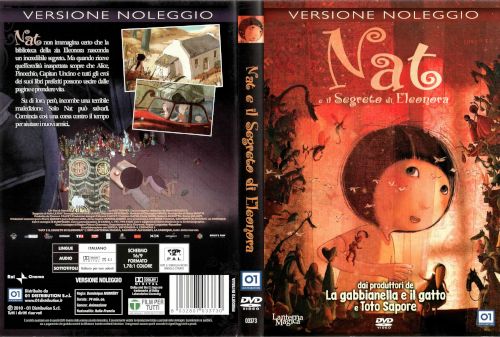 Nat e il segreto di Eleonora - dvd ex noleggio distribuito da 01 Distribuition - Rai Cinema