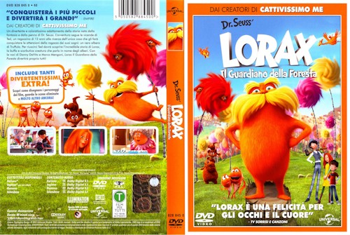 Lorax - Il guardiano della foresta (sigillato) - dvd ex noleggio distribuito da Universal Pictures Italia