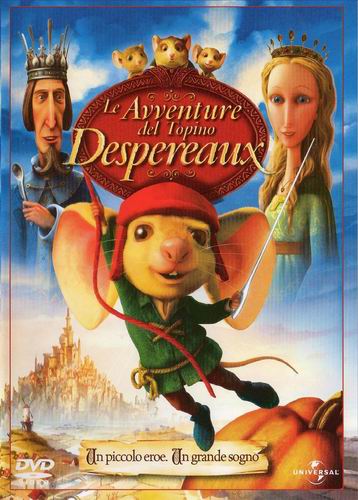 Le avventure del topolino Desperaux - dvd ex noleggio distribuito da Universal Pictures Italia
