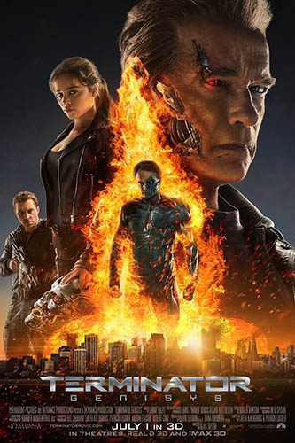 Terminator - Genisys BD - blu-ray ex noleggio distribuito da Universal Pictures Italia