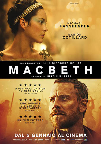 Macbeth (2016) - dvd ex noleggio distribuito da Eagle Pictures