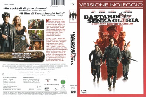 Bastardi senza gloria - dvd ex noleggio distribuito da Universal Pictures Italia