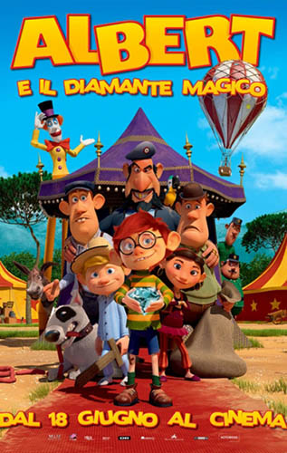 Albert E Il Diamante Magico - dvd ex noleggio distribuito da 01 Distribuition - Rai Cinema