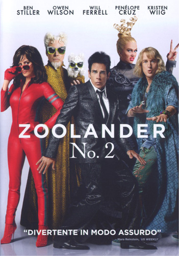Zoolander 2 BD - blu-ray ex noleggio distribuito da Universal Pictures Italia