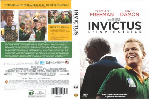 Invictus - L'invicibile - dvd ex noleggio distribuito da Warner Home Video