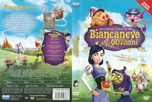 Biancaneve e gli 007 nani - dvd ex noleggio distribuito da Eagle Pictures