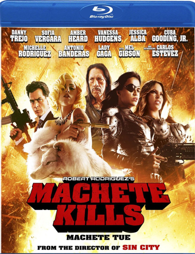 Machete Kills BD - blu-ray ex noleggio distribuito da Warner Home Video