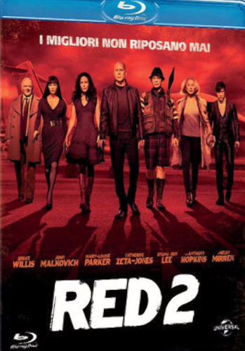 Red 2 BD - blu-ray ex noleggio distribuito da Universal Pictures Italia