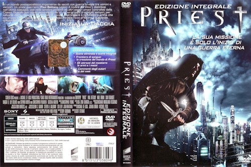 Priest  - dvd ex noleggio distribuito da Sony Pictures Home Entertainment
