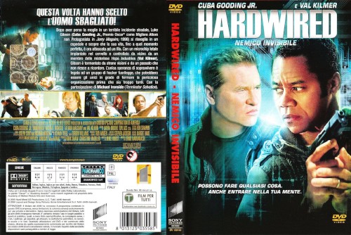 Hardwired - Nemico invisibile - dvd ex noleggio distribuito da Sony Pictures Home Entertainment