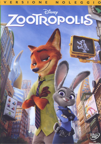 Zootropolis - dvd ex noleggio distribuito da Walt Disney
