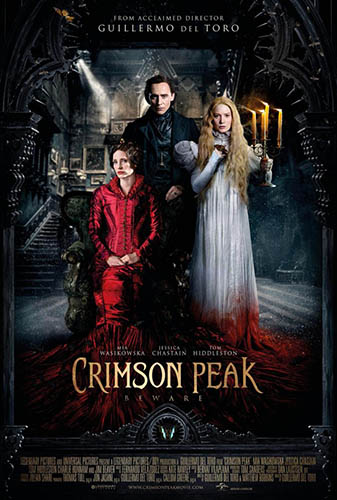 Crimson Peak - dvd ex noleggio distribuito da Universal Pictures Italia