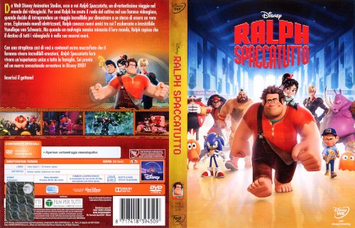 Ralph spaccatutto - dvd ex noleggio distribuito da Walt Disney