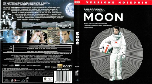 Moon - blu-ray ex noleggio distribuito da Sony Pictures Home Entertainment