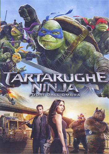 Tartarughe ninja 2 - Fuori dall'ombra - dvd ex noleggio distribuito da Universal Pictures Italia