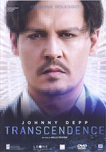 Transcendence - dvd noleggio nuovi distribuito da 01 Distribuition - Rai Cinema