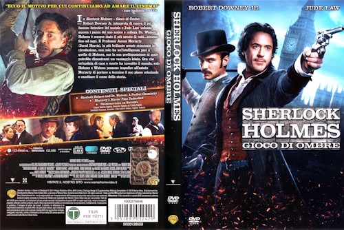 Sherlock Holmes - Gioco di ombre  - dvd ex noleggio distribuito da Warner Home Video