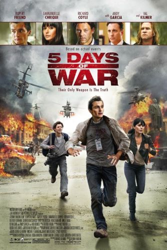 5 days of war - dvd ex noleggio distribuito da 01 Distribuition - Rai Cinema