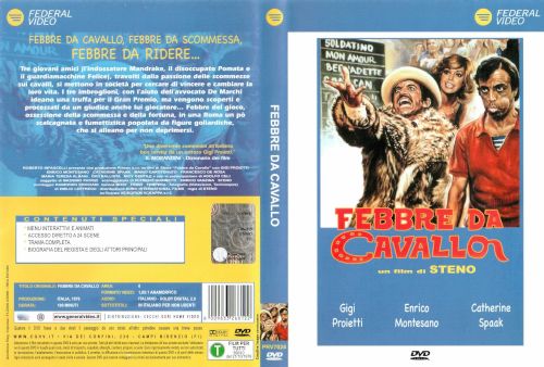 Febbre da cavallo - dvd ex noleggio distribuito da Cecchi Gori Home Video