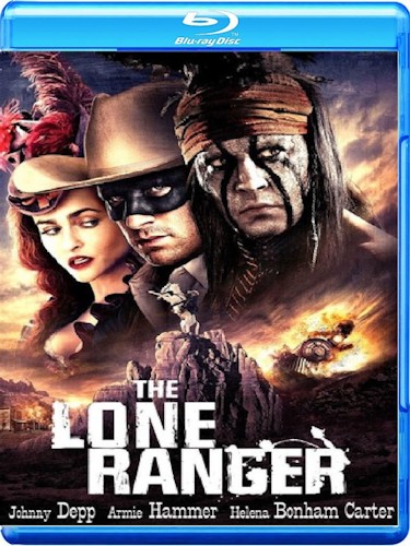 The Lone Ranger - blu-ray ex noleggio distribuito da Walt Disney