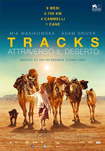 Tracks - attraverso il deserto - dvd ex noleggio distribuito da 01 Distribuition - Rai Cinema