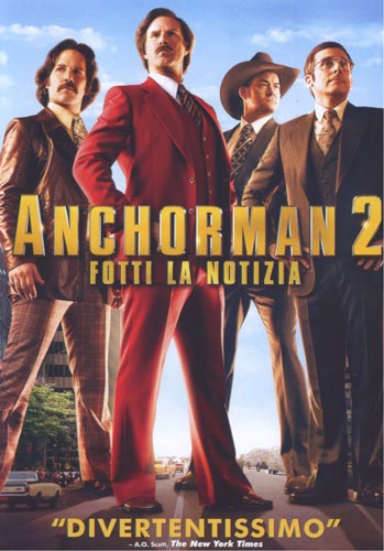 Anchorman 2 - Fotti la notizia - dvd ex noleggio distribuito da Universal Pictures Italia