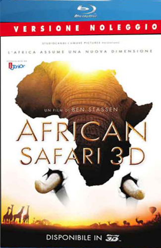 African Safari  3d BD  - blu-ray ex noleggio distribuito da Eagle Pictures