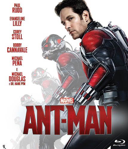 Ant-man BD - blu-ray ex noleggio distribuito da Walt Disney