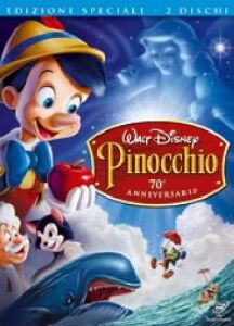 Pinocchio - 70° anniversario - dvd ex noleggio distribuito da 