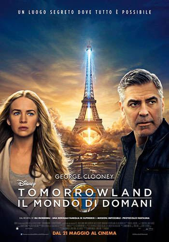 Tomorrowland BD - dvd ex noleggio distribuito da Walt Disney