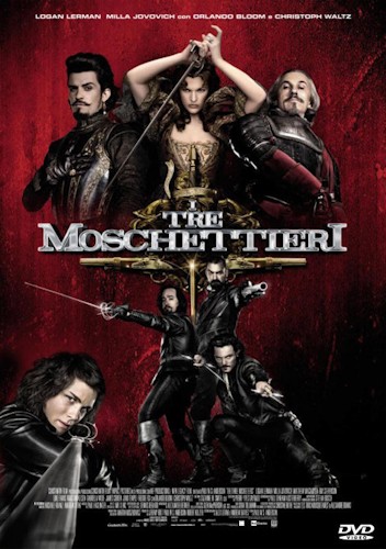 I tre moschettieri (2011)  - dvd ex noleggio distribuito da 01 Distribuition - Rai Cinema