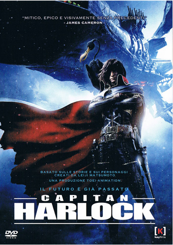 Capitan Harlock - dvd ex noleggio distribuito da Warner Home Video