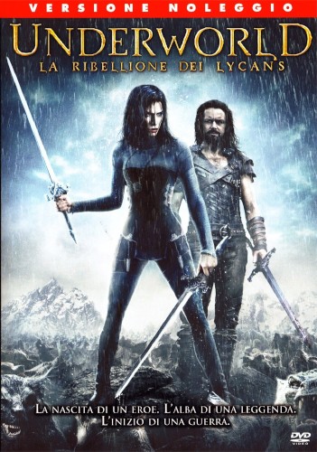 Underworld - La ribellione dei Lycans - dvd ex noleggio distribuito da Sony Pictures Home Entertainment
