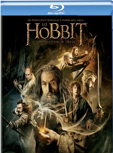 Lo Hobbit - La Desolazione di Smaug BD - blu-ray ex noleggio distribuito da Warner Home Video