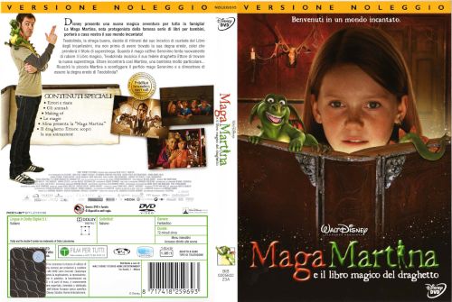 Maga Martina e il libro magico del Draghetto - dvd ex noleggio distribuito da Buena Vista Home Entertainment