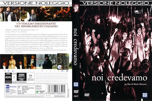Noi credevamo - dvd ex noleggio distribuito da 01 Distribuition - Rai Cinema