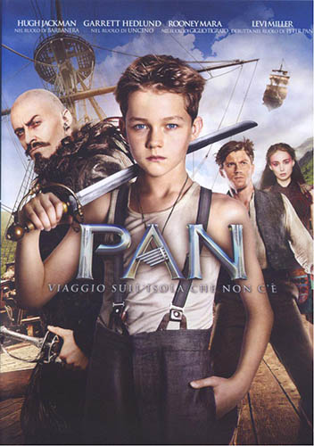 Pan - Viaggio all'isola che non c'è - dvd ex noleggio distribuito da Warner Home Video