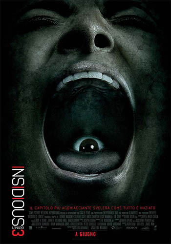 Insidious 3 -  L'inizio BD - blu-ray ex noleggio distribuito da Universal Pictures Italia