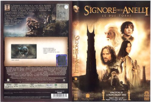 Il Signore degli Anelli - Le due torri - dvd ex noleggio distribuito da Medusa Video