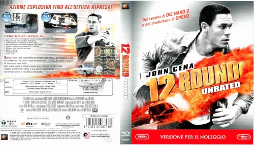 12 Round - blu-ray ex noleggio distribuito da 20Th Century Fox Home Video