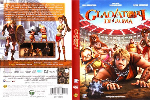 Gladiatori di Roma - dvd ex noleggio distribuito da Warner Home Video