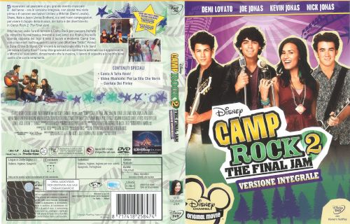 Camp Rock 2 - The final Jam - dvd ex noleggio distribuito da Walt Disney