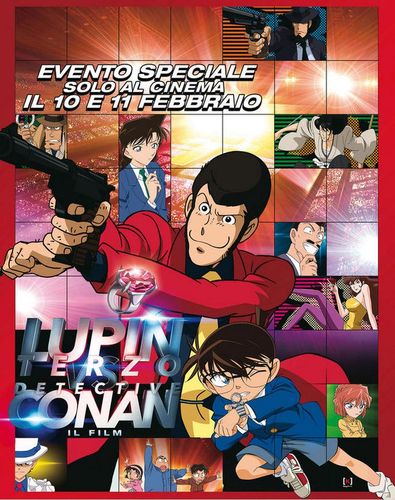 Lupin III Vs Detective Conan - dvd ex noleggio distribuito da Cecchi Gori Home Video