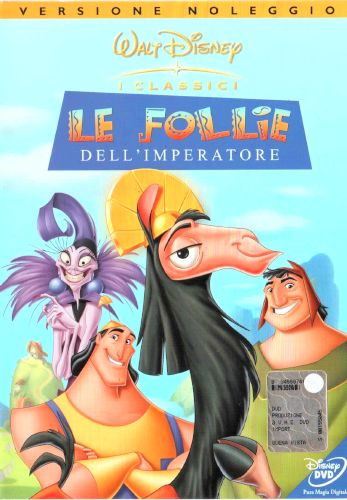 Le follie dell'imperatore - dvd ex noleggio distribuito da Walt Disney