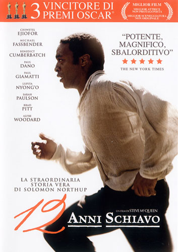 12 Anni Schiavo - dvd ex noleggio distribuito da 01 Distribuition - Rai Cinema